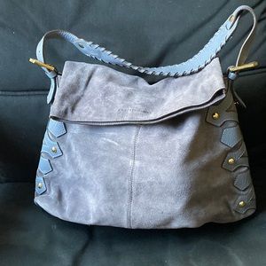 AIMEE KESTENBERG leather and suede shoulder bag